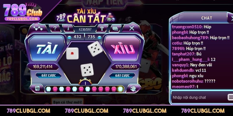 Nhiều lựa chọn đặt cược cho hội viên chơi Tài xỉu